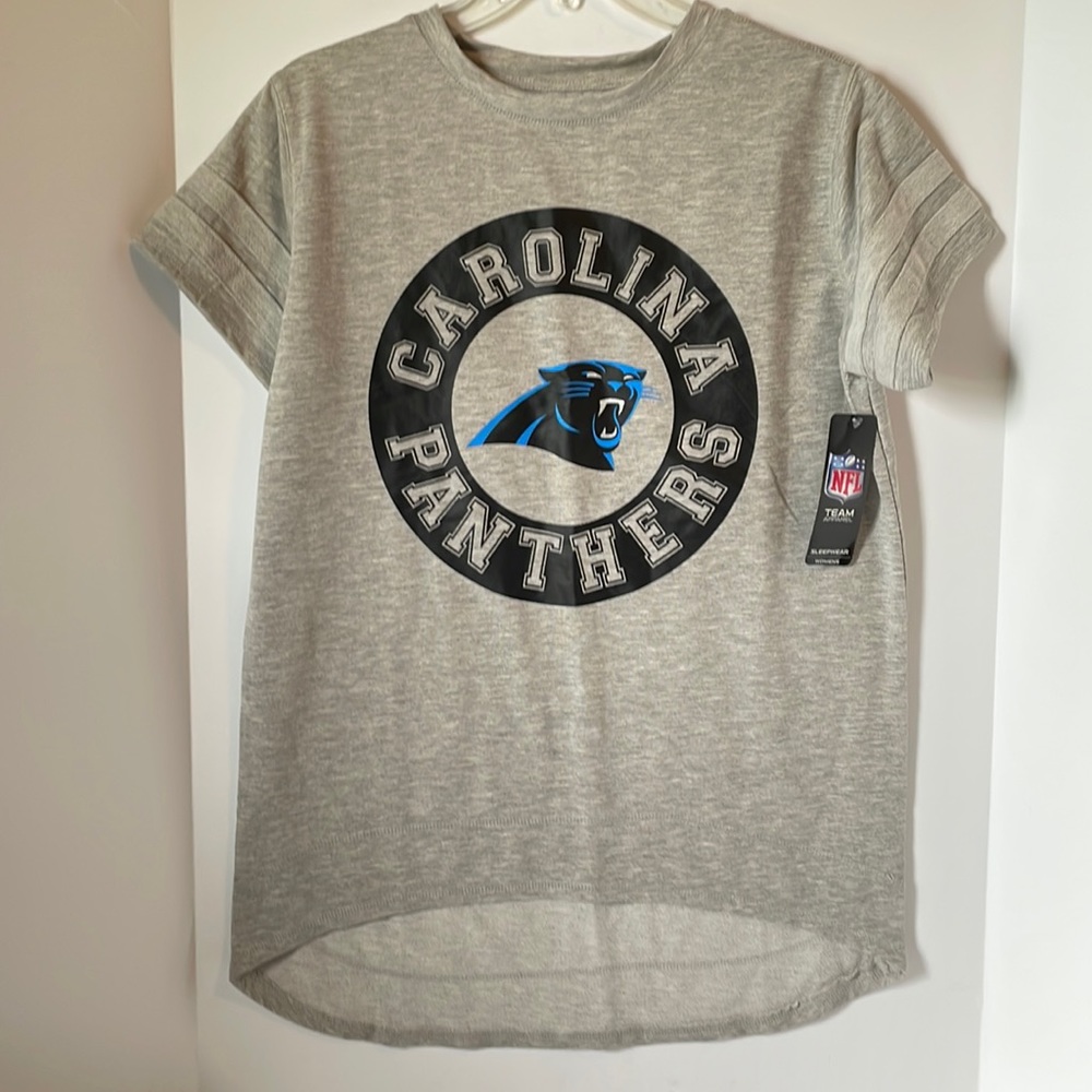 NFL Women's Medium Carolina Panthers Sleepwear   Top NWT